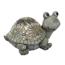 Фигура садовая Черепаха керамика 21,5x33х24см, серый арт.к000032323 по цене 