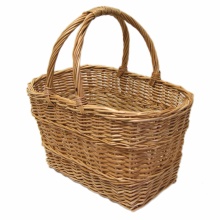 Корзина плетеная для пикника №1 40x28см, прямоугольная арт.НХП0081/1 по цене 