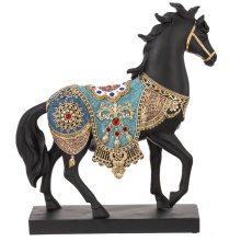 Фигурка декоративная Лошадь 27х7,5х31,5см арт.822816 по цене 