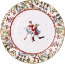 Тарелка закусочная Лефард Щелкунчик 27см, фарфор арт.85-2063 по цене 