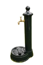 Колонка садовая для воды из алюминия зеленый 30,5х25х63см арт.GLQ 788 (Green) по цене 