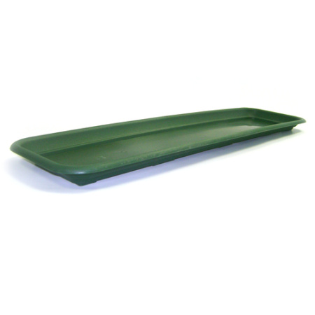 Поддон для ящика Ламела, 60 см, зеленый, пластик