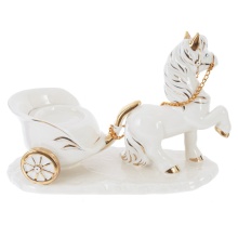 Фигурка Лошадка с подсвечником 16,5х7х12см арт.822600 по цене 