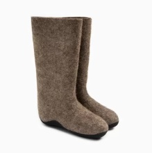 Валенки женские с рез.подошвой цвет натуральный, р-р 37 по цене 