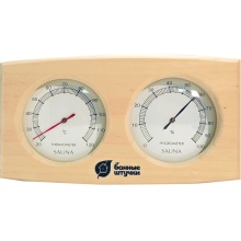 Термометр с гигрометром Банная станция 24,5х13,5х3см по цене 