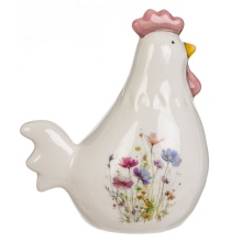 Фигурка декоративная Курочка 14х8х18см, керамика арт.815123 по цене 