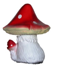 Фигура Грибы мухоморы два 23х21х23см, полистоун арт.F013 по цене 
