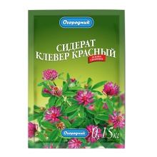 Сидерат Огородник Клевер красный 0,15кг 