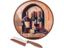 Доска разделочная с ножом 27,5х1,2см арт.895-178 по цене 