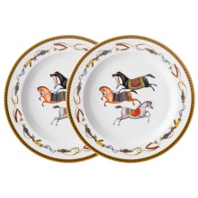 Набор тарелок обеденных Лефард Пассаж 2шт 25см, фарфор арт.760-860 по цене 