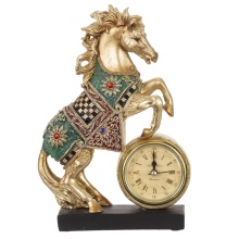 Фигурка декоративная Лошадь с часами 16х5х22см арт.821542 по цене 