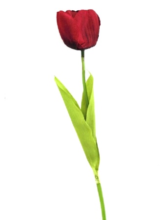 Цветок искусственный Тюльпан, 68см, фуксия 114754