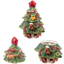 Конфетница Елка 2250мл 24х24х30см керамика арт.233058 по цене 