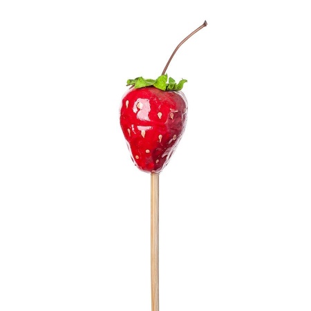 Вставка Клубника ягодка, красный 7x50см