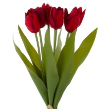 Цветы искусственные Букет Тюльпанов 1х11х40см арт.817673 по цене 