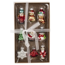 Украшение новогоднее Ассорти набор 9шт 6в. арт.826105 по цене 