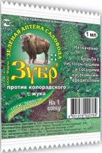 Инсектицид ЗАС Зубр для картофеля и цветов универсальный 1мл (шт) по цене 