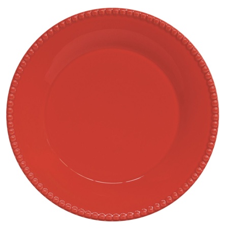 Тарелка обеденная Тиффани 26см фарфор, красный арт.EL-R2700_TIFR
