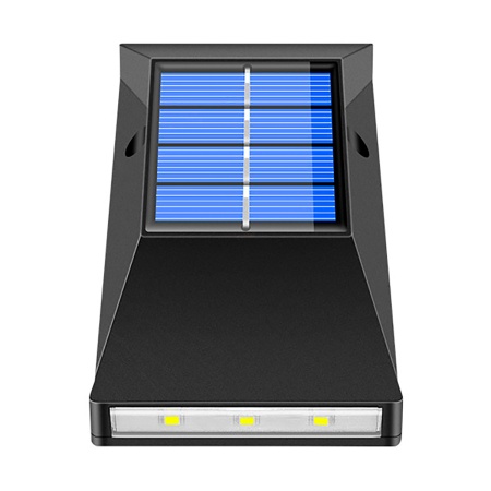 Светильник садовый Старт, двусторонний, на солнечной батарее, IP65, 12x6,3x3см