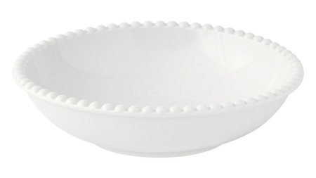 Тарелка суповая Тиффани 20см фарфор, белый арт.EL-R2701_TIFW