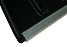 Лопата морозост.  пластик. снегов. АЛЮМИН. чер. V-обр, алюмин. план 38*37 см Sturm! 3010-15-15  по цене 