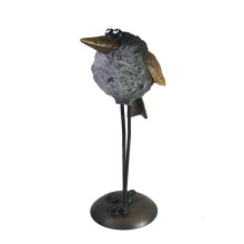 Фигура декоративная садовая Каркуша большая полистоун 15.5х27х46см по цене 