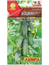Семена Огурец партенокарпический Боцман F1 10шт, Аэлита 