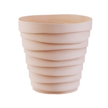 Кашпо Бархан 1,4л Кремовый пластик арт.КШ-4317 по цене 