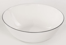 Тарелка глубокая АВРОРА 15см, стеклокерамика арт.239-62004 по цене 