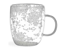 Кружка с двойными стенками Лефард 410мл, стекло арт.887-486 по цене 