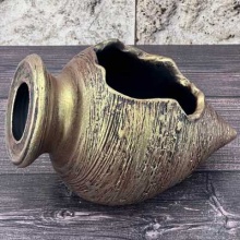 Кашпо Амфора лежащая 14см 1,8л керамика, розовый арт.289950 по цене 