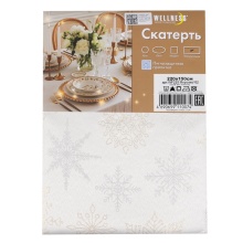 Скатерть Веллнесс 220х150см, п/э арт.WF225-Морозко*02 по цене 