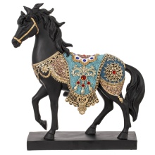 Фигурка декоративная Лошадь 27х7,5х31,5см арт.822816 по цене 