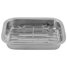 Форма прямоугольная 30см решетка-гриль, нержавеющая сталь арт.HE2411WG-30 по цене 