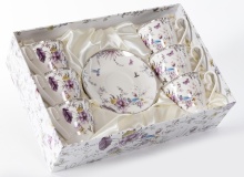 Набор чайный МЕЛАДИ 12 предметов, фарфор арт. 228-44001 по цене 