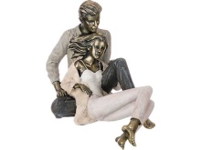 Статуэтка Лефард фьюжн влюбленные полистоун 29х17х20см по цене 