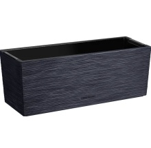 Кашпо балконное Ла Декоро 50см 10л серый жемчуг, пластик арт.КШ-2347 по цене 