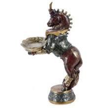 Фигурка декоративная Лошадь 14х20х33см арт.825420 по цене 