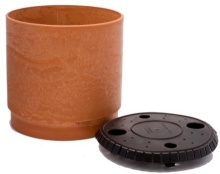 Горшок для растений Круглый новая терракота 18л 30х30см по цене 