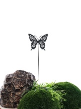 Фигура декоративная шпалера Бабочка, металл арт.202-002B по цене 