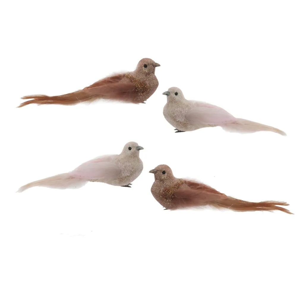 Изделие декоративное Птичка 15х5х6см 4в. по цене 