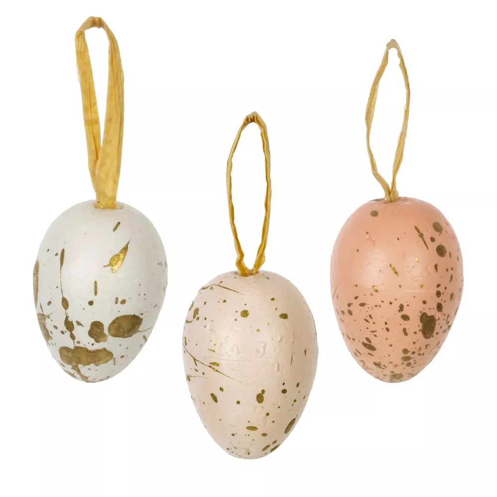 Набор из 6-ти изделий подвесных Яйцо 4x2,5x16,5см арт.815098 по цене 