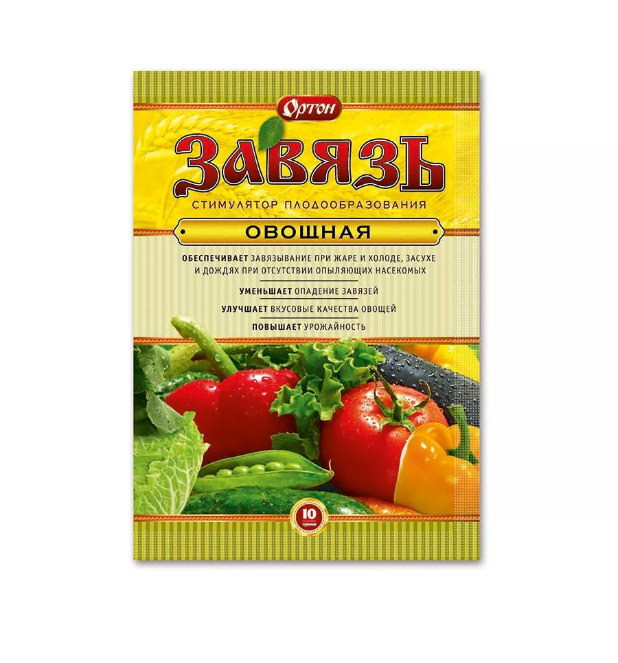 Стимулятор плодообразования ОРТОН Завязь овощная 10г (шт) по цене 