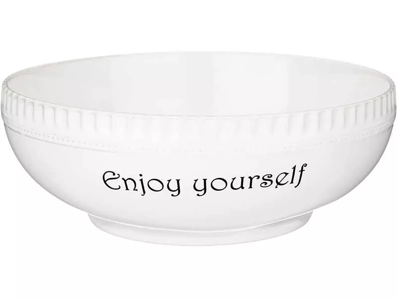 Салатник Бронко Душевная кухня 24x9см, фарфор арт.189-390 по цене 