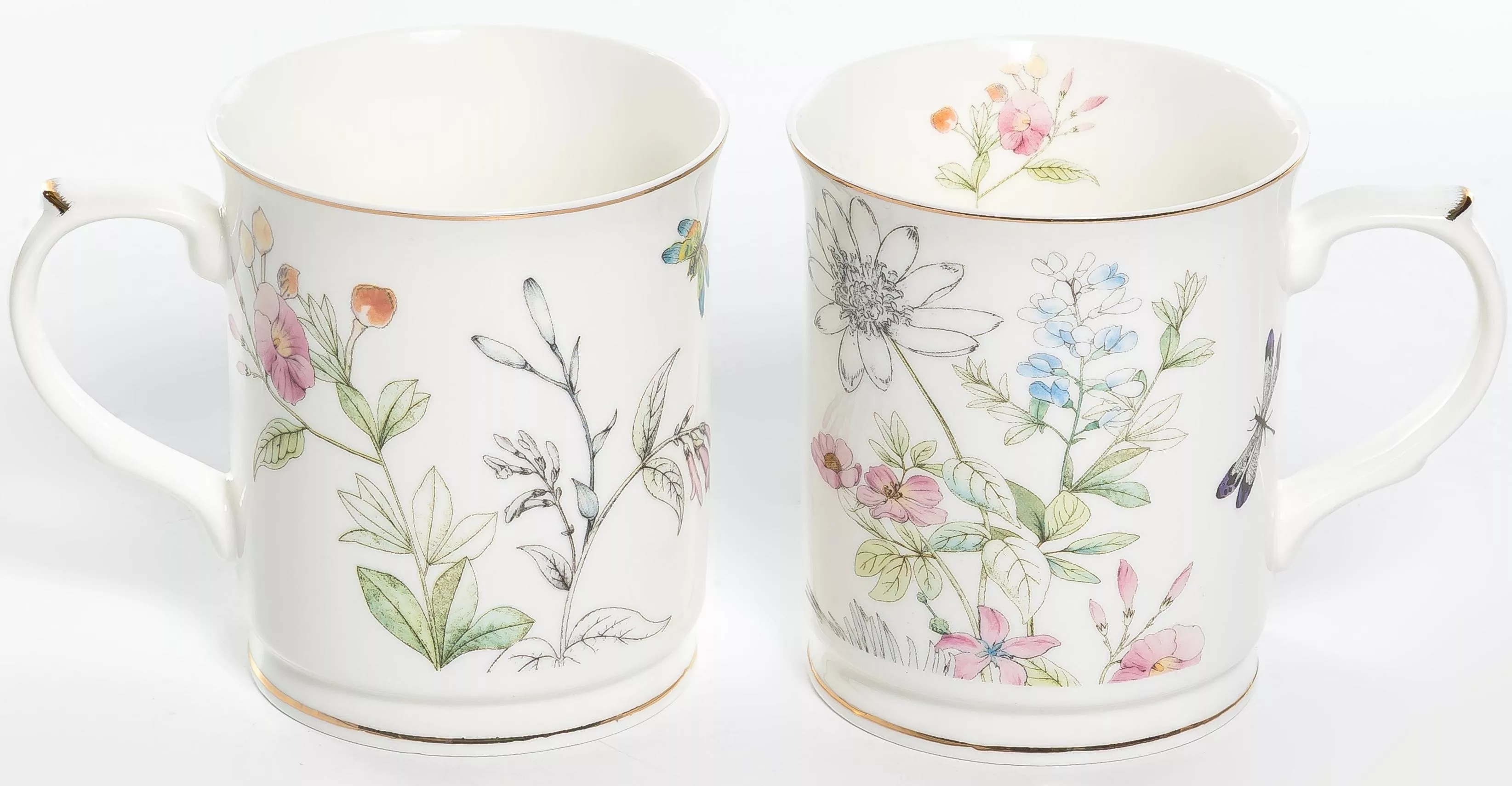 Набор кружек Кларисса 2шт 380мл, фарфор арт.178-43089 по цене 