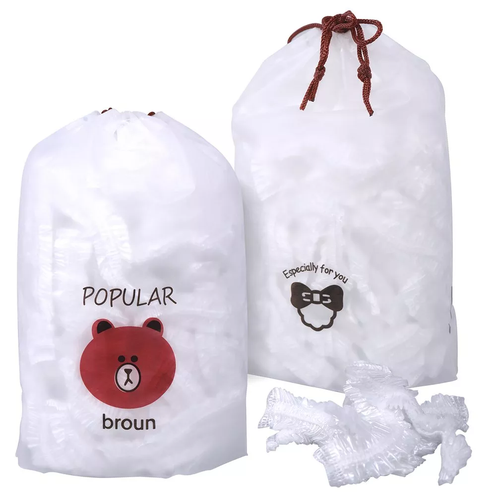 Набор крышек-чехлов для пищевых продуктов 100шт арт.VL80-507 по цене 