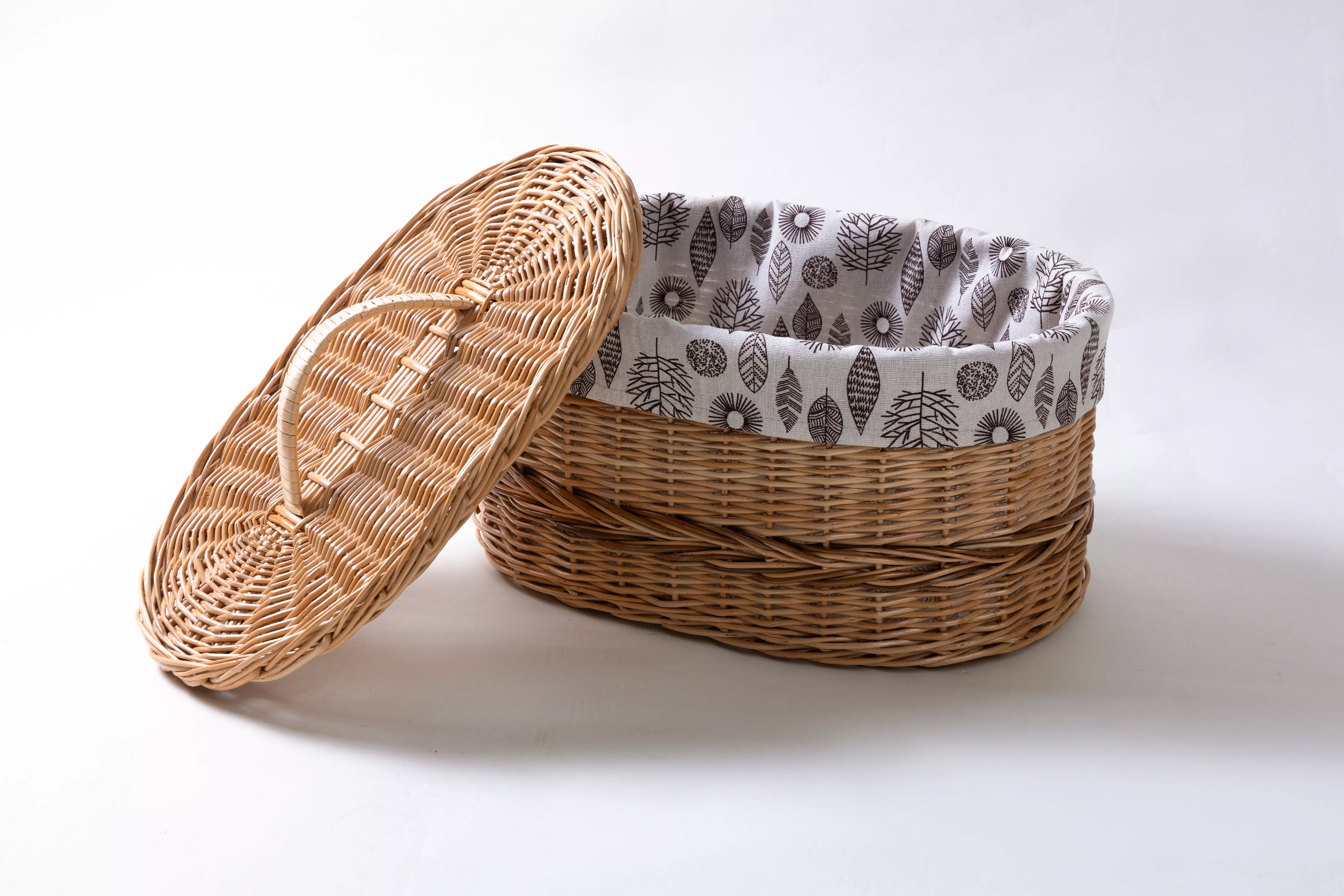 Хлебница плетеная Большая семья 36x24см арт.ИНП186 по цене 