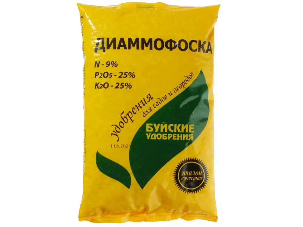 Удобрение сухое БХЗ Диаммофоска 0,9кг по цене 
