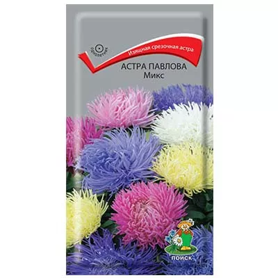 Семена астра Павлова микс 0,3г Поиск 