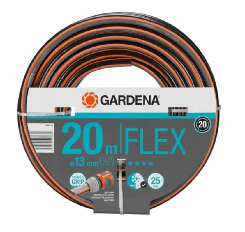 Шланг армированный ПВХ 1/2" 20м FLEX Gardena арт.18033-20 по цене 